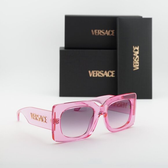 Versace VE4496U 5370/5M Square Sunglasses – Pink/Pink Grey Gradient main image 8